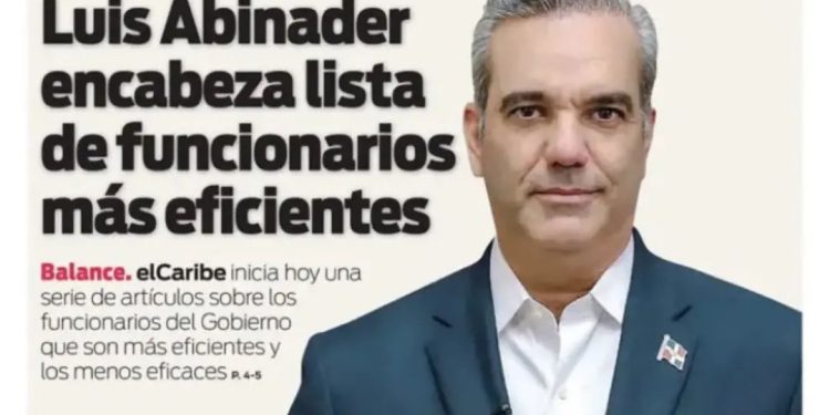 Abinader lider transparente y eficiente